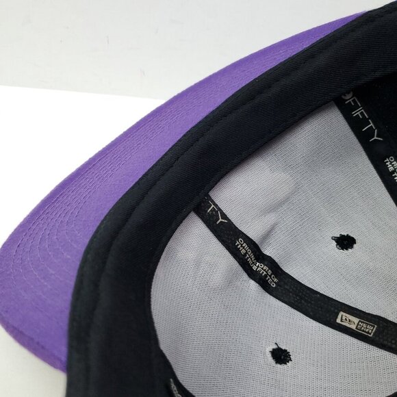 Tampa Bay Rays Snapback Hat New Era 59Fifty MLB Baseball Wool Twill Embroidered - Picture 7 of 12